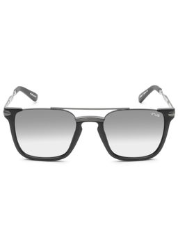 IRUS - Men UV Protected Grey Lens Square Sunglasses (53)