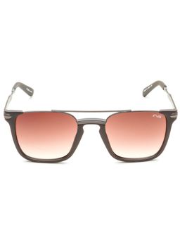 IRUS - Men UV Protected Brown Lens Square Sunglasses (53)