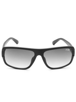 IRUS - Men UV Protected Grey Lens Rectangle Sunglasses (65)