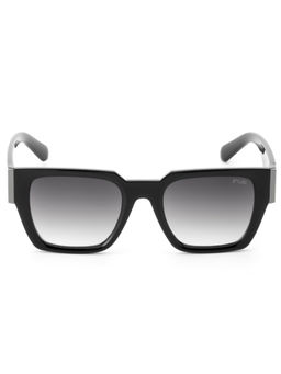 IRUS - Men UV Protected Grey Lens Square Sunglasses (52)