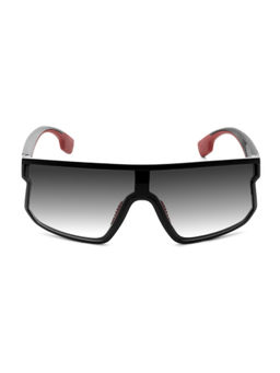 IRUS - Men UV Protected Grey Lens Rectangle Sunglasses (72)