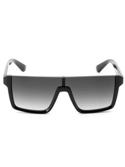 IRUS - Men UV Protected Grey Lens Square Sunglasses (72)