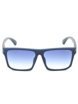IRUS - Men UV Protected Blue Lens Square Sunglasses (54)