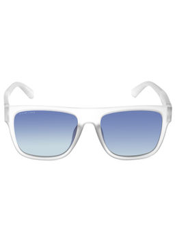 IRUS - Men Polarised Blue Lens Wayfarer Sunglasses (54)