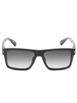 IRUS - Men Polarised Grey Lens Rectangle Sunglasses (54)