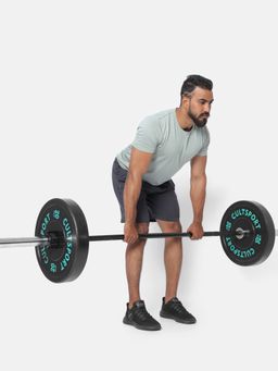 CULT - 20Kg Cast Iron Bumper Plate With Rubber Coating