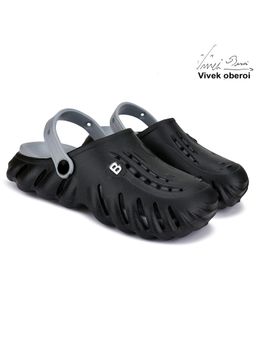 BERSACHE - Men Black Clogs