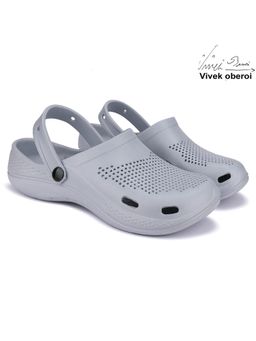 BERSACHE - Men Grey Clogs