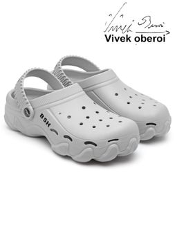 BERSACHE - Men Grey Clogs