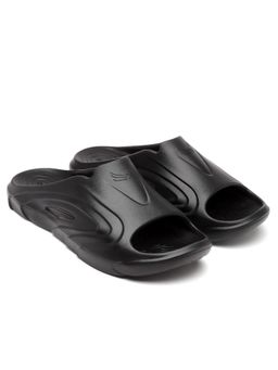 BERSACHE - Men Black Sliders