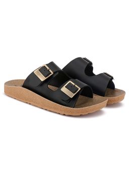 BERSACHE - Men Black Sandals