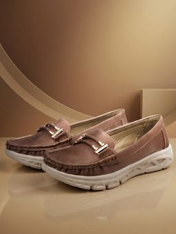 EZOK - Jivevibe Women Brown Loafers