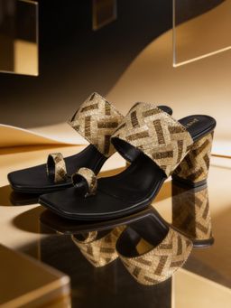 EZOK - Jive Vibe Women Multi-Color Block Heels