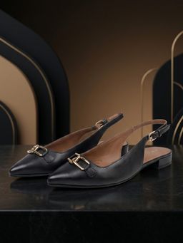 EZOK - Women Black Block Heels