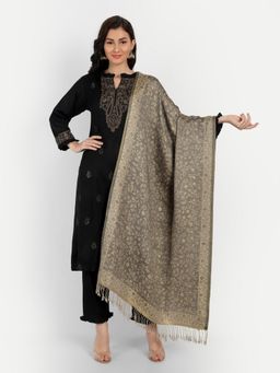 HK colours of fashion - Woven Pashmina Unstitched Dress Material (Set of 3)