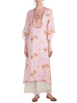 Gopi Vaid - Pink Embellished Tunic - Customisable