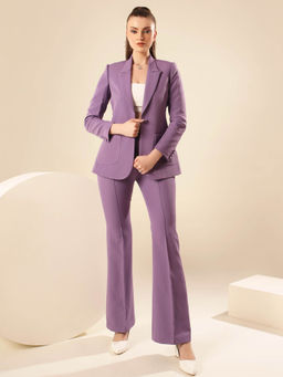 VOLCAPE - Purple Amelia Blazer & Pant (Set of 2)