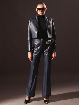 VOLCAPE - Navy Blue Simone Blazer & Pant (Set of 2)