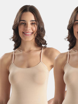 Jockey - 1805 Micro Modal Elastane Stretch Camisole Beige (Pack of 2)