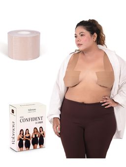 Velomora - Boob Tape Medical Bio Glue, Waterproof Lift for Backless Outfits Beige