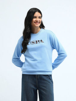 U.S. POLO ASSN. - Blue Full Sleeves Sweatshirt
