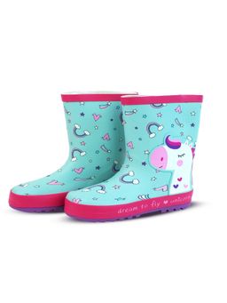 Little Surprise Box - Dreamy Unicorn Rubber Rain Gumboots