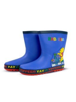 Little Surprise Box - Happy Yay Bear Rubber Rain Gumboots