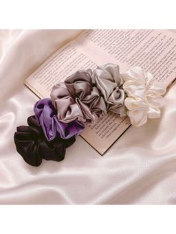 Mueras - Satin Silk Scrunchies (Pack of 6)