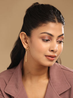 Nuyug - Golden Blaze Anti Tarnish Earrings