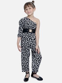 Nautinati - Girls Black & White Jumpsuit (Set of 2)