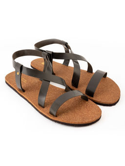 Planet Paaduks - Calor Crossover Cork Brown Men Sandals