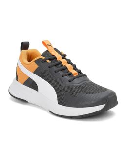 Puma - Evolve Run Mesh Junior Kids Grey Casual Shoes