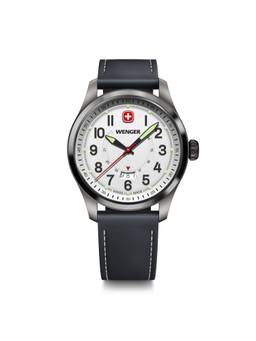 Wenger - Terragraph 43 Mm White Dial Men Analog Watch (01.0541.126) (M)