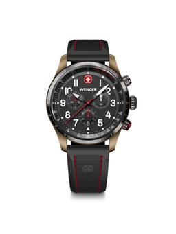 Wenger - Terragraph Chrono 43 Mm Black Dial Men Watch (01.0543.113) (M)