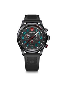 Wenger - Terragraph Chrono 43 Mm Black Dial Men Watch (01.0543.116) (M)
