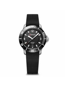Wenger - Seaforce 35 Mm Black Dial Women Watch (01.0621.110) (M)