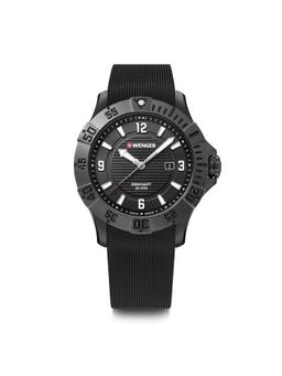 Wenger - Sea Force 43 Mm Black Dial Men Analog Watch (01.0641.134) (M)