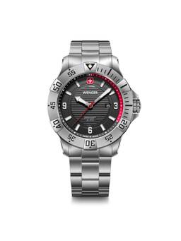 Wenger - Seaforce 43 Mm Black Dial Men Analog Watch (01.0641.139) (M)
