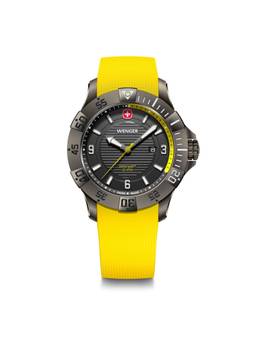 Wenger - Seaforce 43 Mm Black Dial Men Analog Watch (01.0641.145) (M)