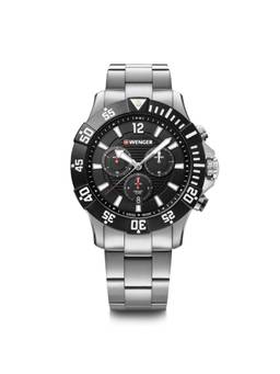 Wenger - Seaforce Chrono 43Mm Black Dial Men Watch (01.0643.117) (M)