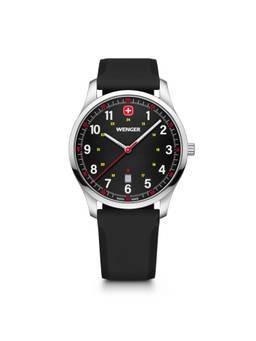 Wenger - City Sport 42 Mm Black Dial Men Analog Watch (01.1441.129) (M)
