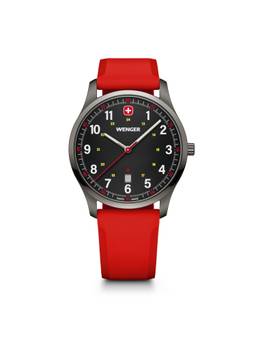 Wenger - City Sport 42 Mm Black Dial Men Analog Watch (01.1441.130) (M)
