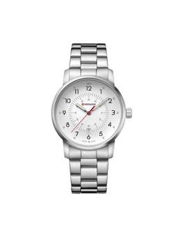 Wenger - Avenue 42Mm White Dial Men Analog Watch (01.1641.114) (M)
