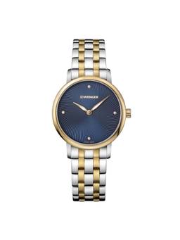 Wenger - Urban Donnissima 35Mm Blue Dial Women Analog Watch (01.1721.103) (M)