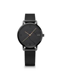 Wenger - Urban Metropolitan Donnissima 38Mm Black Dial Women Watch (01.1731.124) (M)