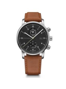 Wenger - Urban Classic Chrono 42Mm Black Dial Men Watch (01.1743.121) (M)