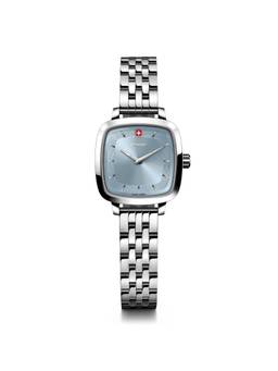 Wenger - Vintage Classic Light Blue Dial 27Mm Women Analog Watch (01.1911.104) (M)