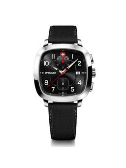 Wenger - Vintage Sport Chrono Black Dial 40 Mm Men Chrono Watch (01.1933.108) (M)