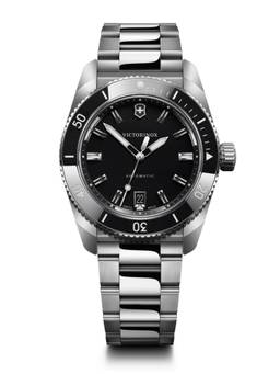 Victorinox - Maverick Swiss Made Men Black Dial Automatic Watch (242105) (M)