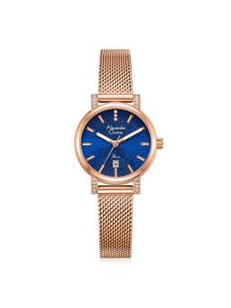 Alexandre Christie - Women's Classic Blue Quartz Watch (2C20Ldbrgbu) (M)